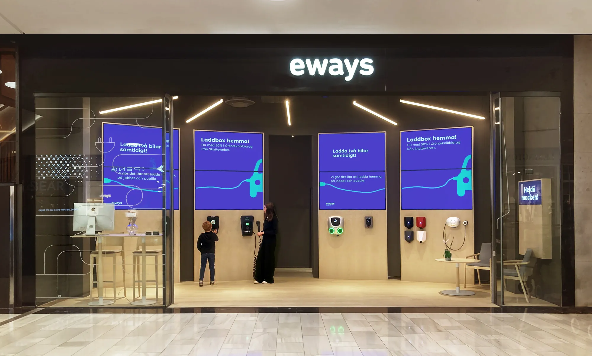 The shopfront at Mall of Scandinavia