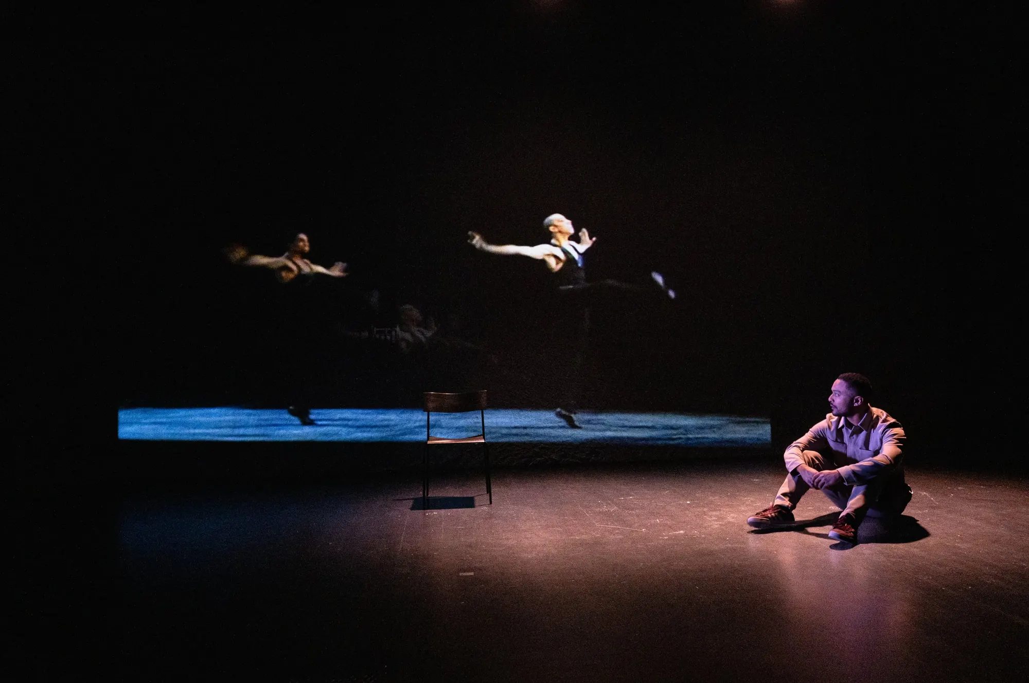 A moment in the piece