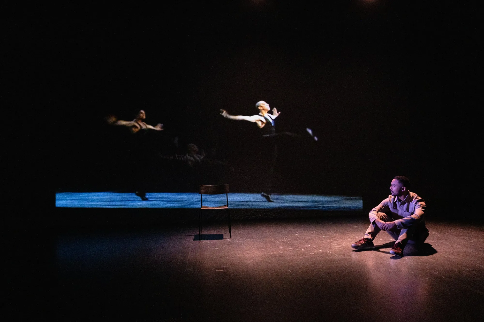 A moment in the piece