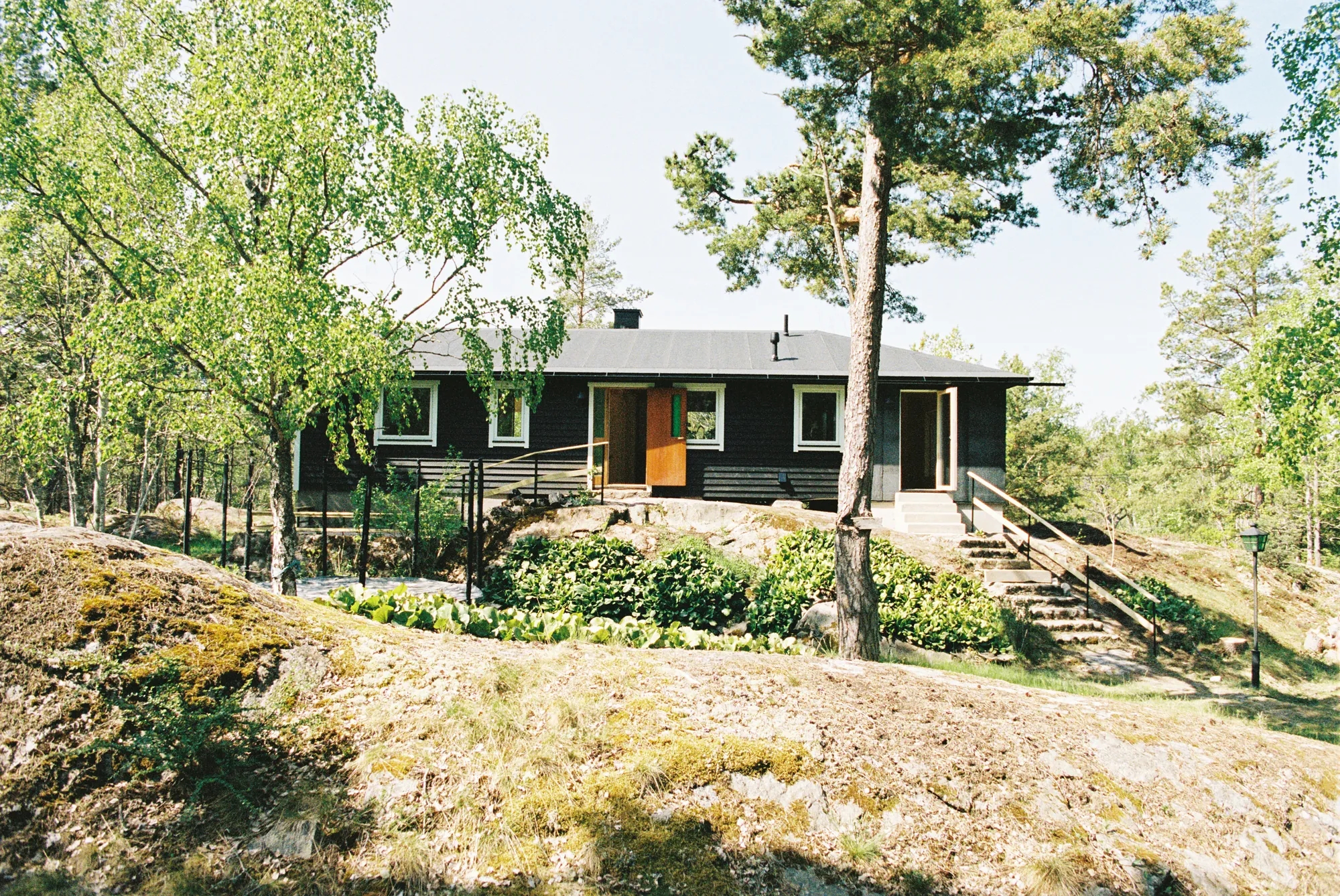 Exterior at the highest point of the island